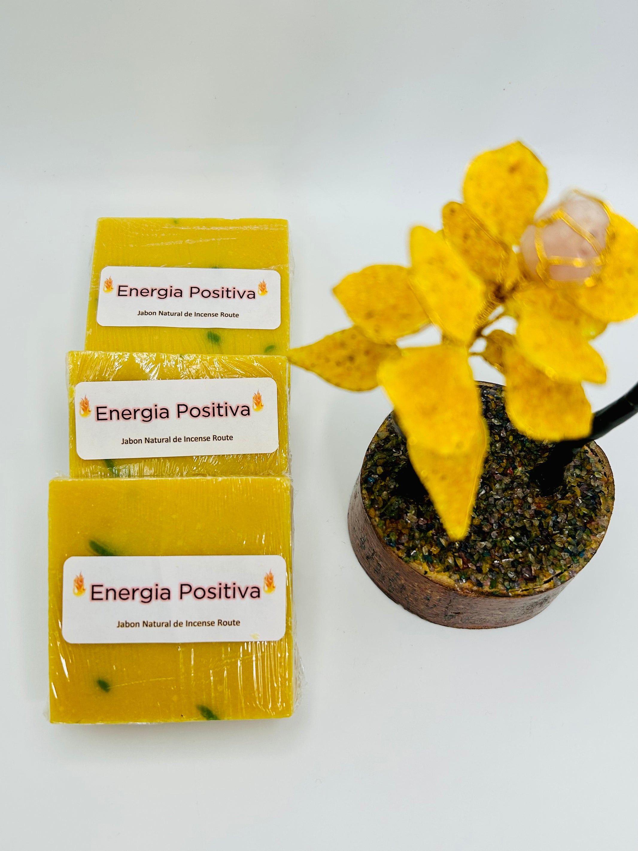 Spiritual Soap -- Positive Energy (Energia Positiva) (4 oz bar) - Incense Route