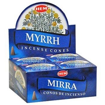 Cones - Myrrh (Box) - Incense Route