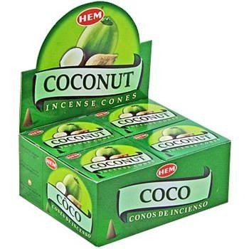 Cones - Coconut (Box) - Incense Route