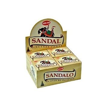 Cones - Chandan (Sandalwood) (Box) - Incense Route