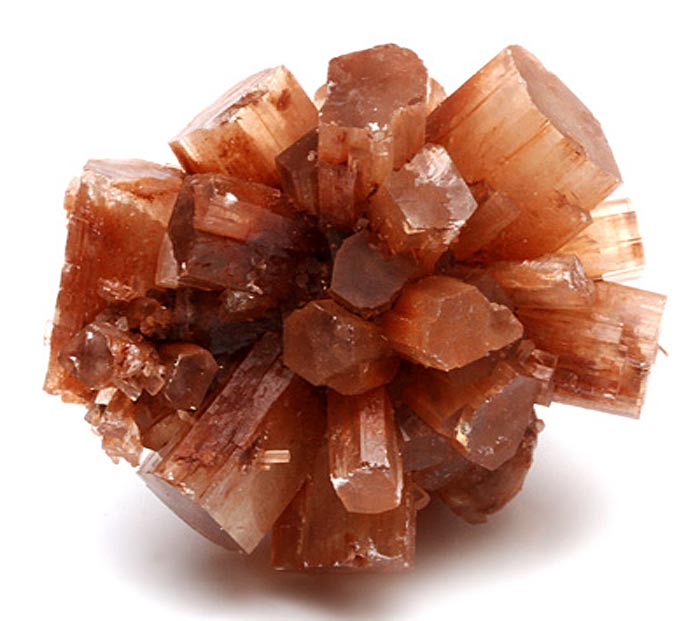Aragonite Crystal Cluster - Incense Route