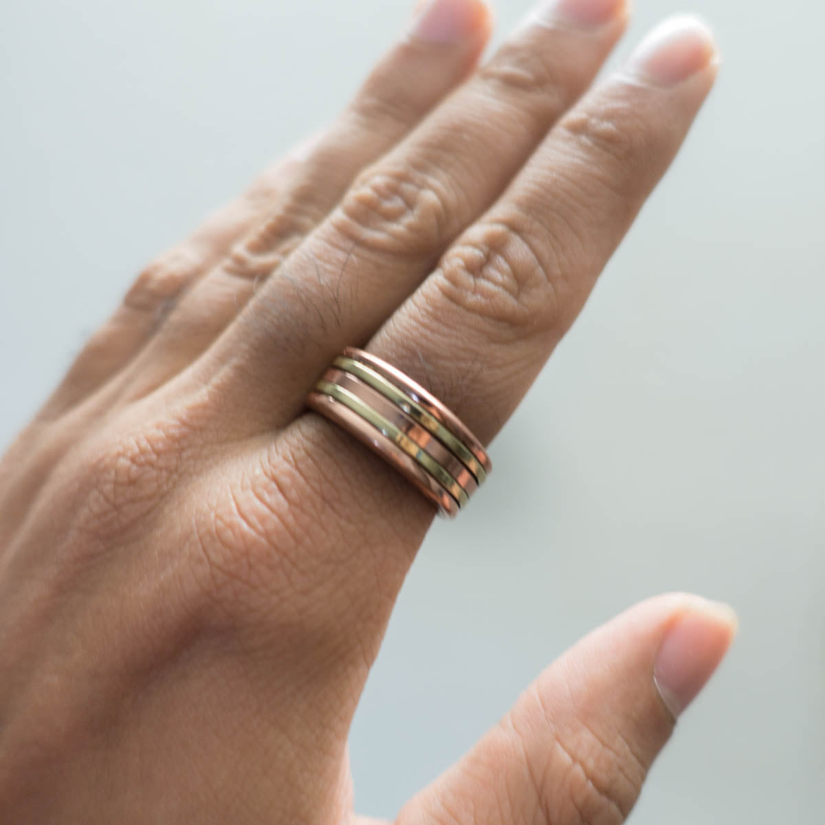 Three Metal Ring - Incense Route