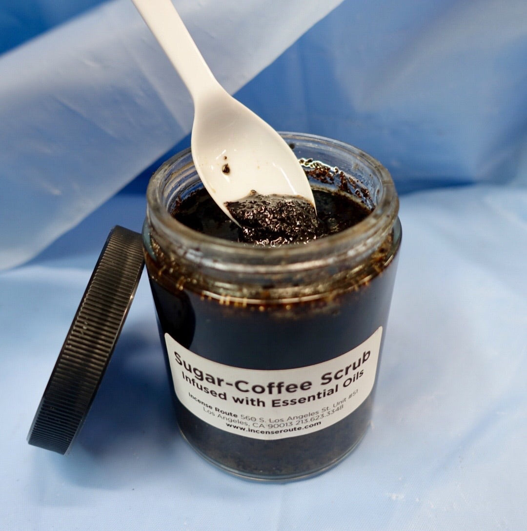 Organic Sugar-Coffee Scrub - Incense Route