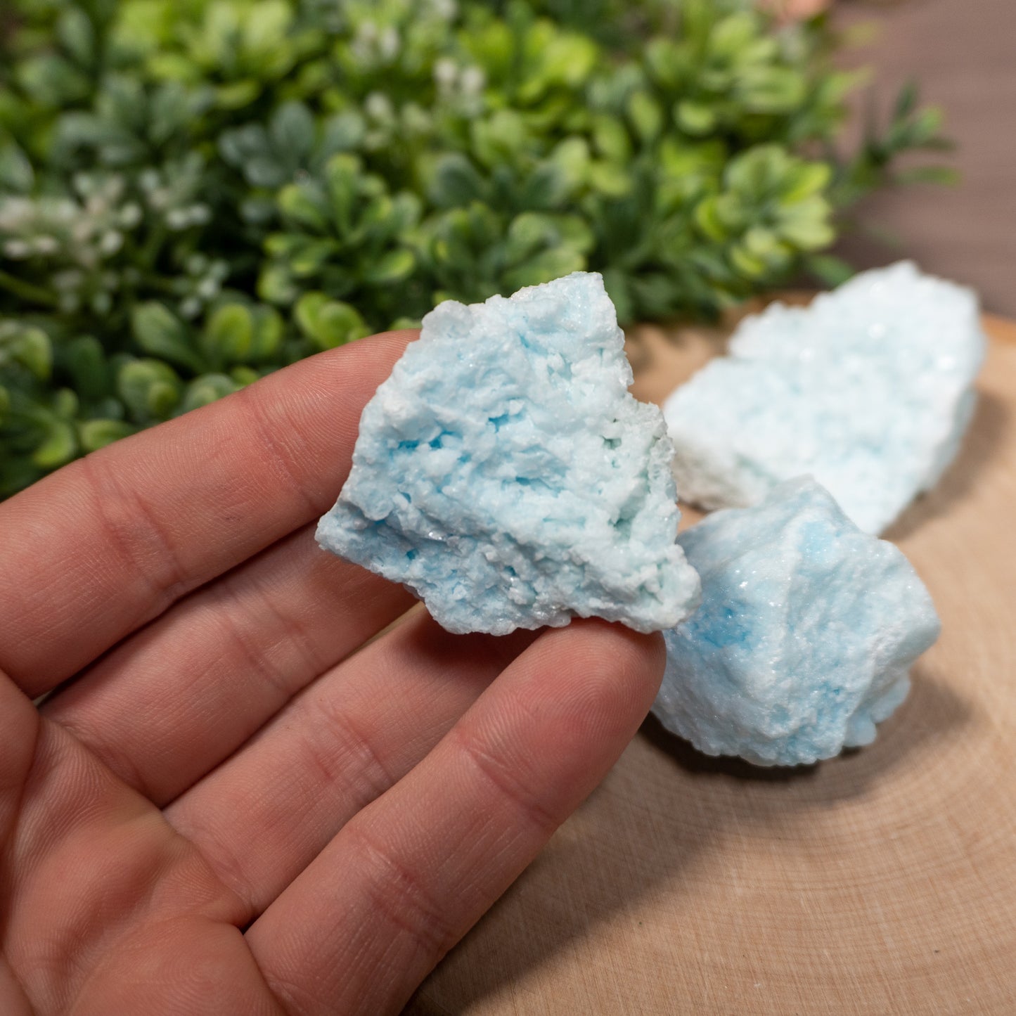 Raw Blue Aragonite