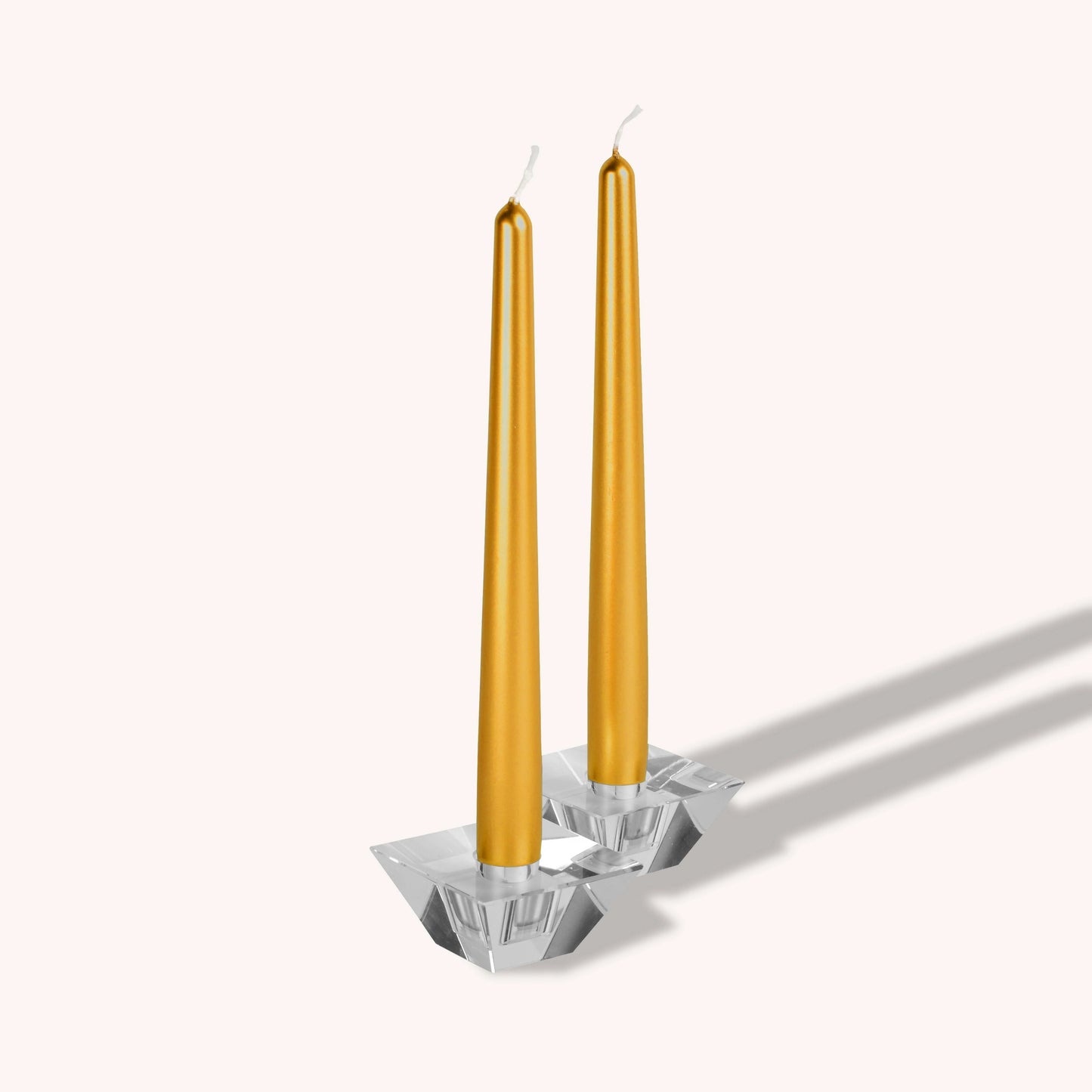 Gold 6" Taper Candle (2 pack)