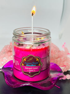 Cute Pink scented candle