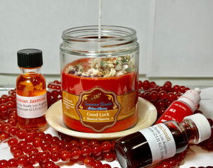 Handmade  Red Scented Candles