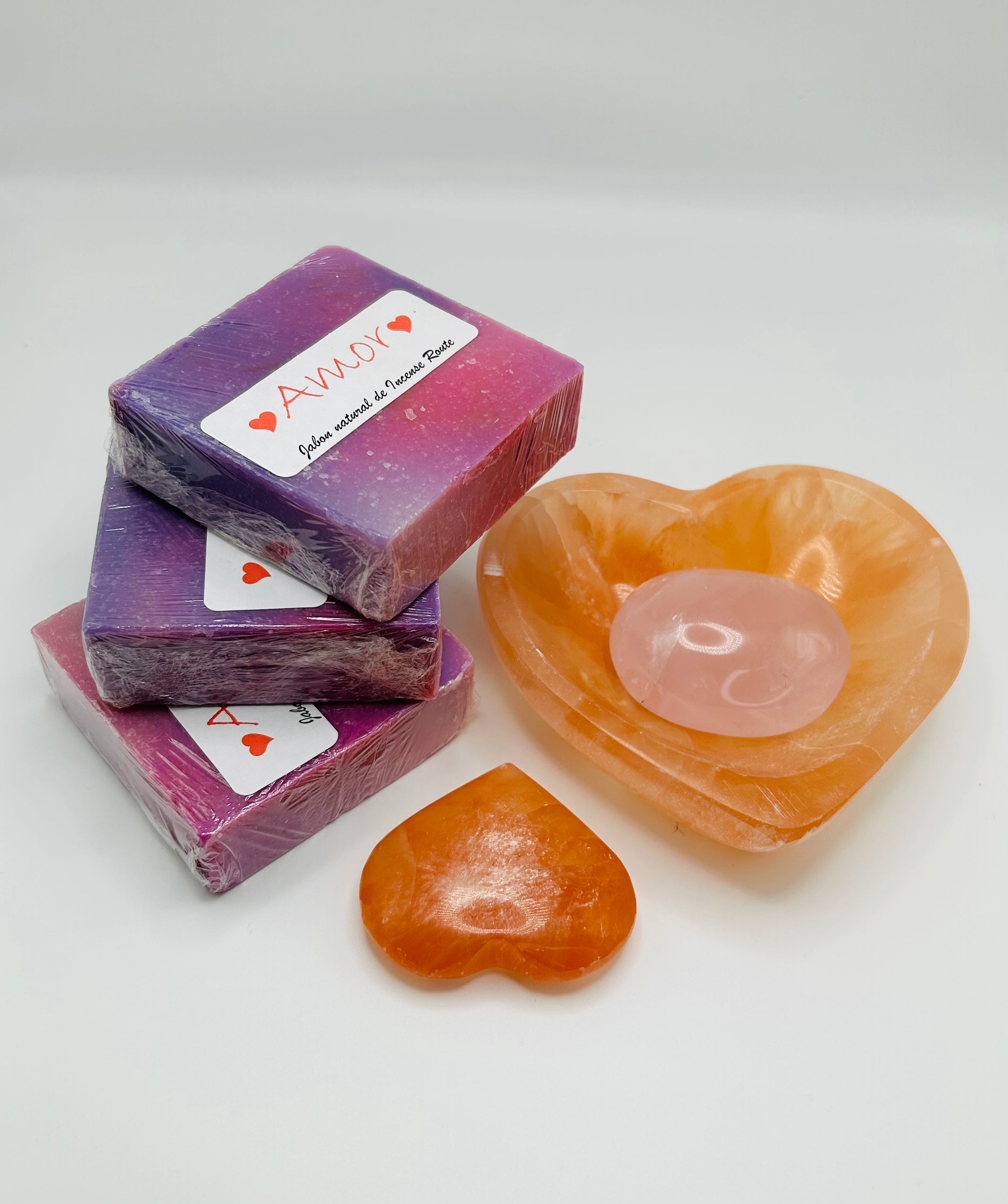 Natural Soap -- Love (Amor) (4 oz bar) [Wholesale] - Incense Route
