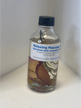Relaxing massage oil