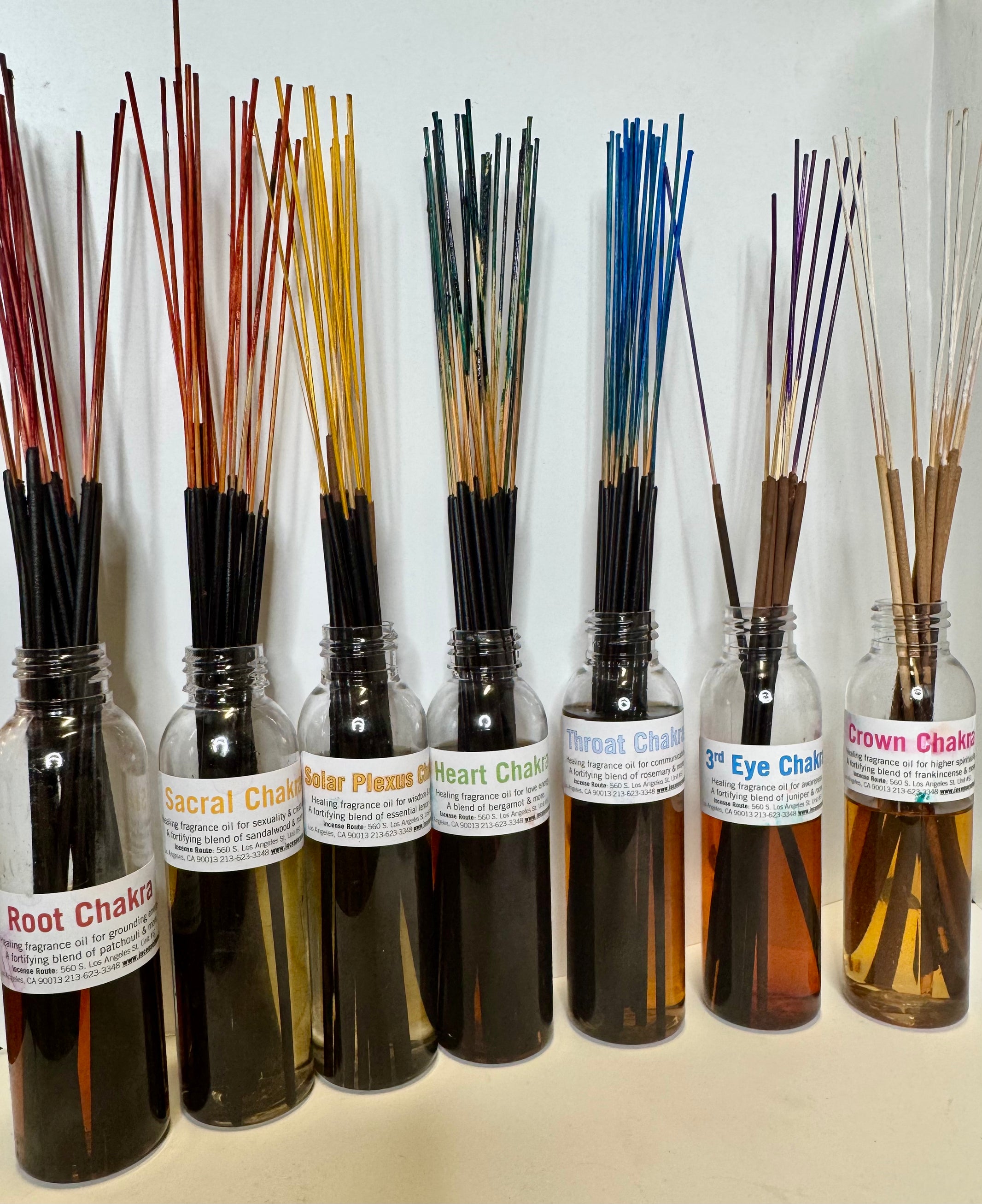 7 Chakra Incense Sticks - Incense Route