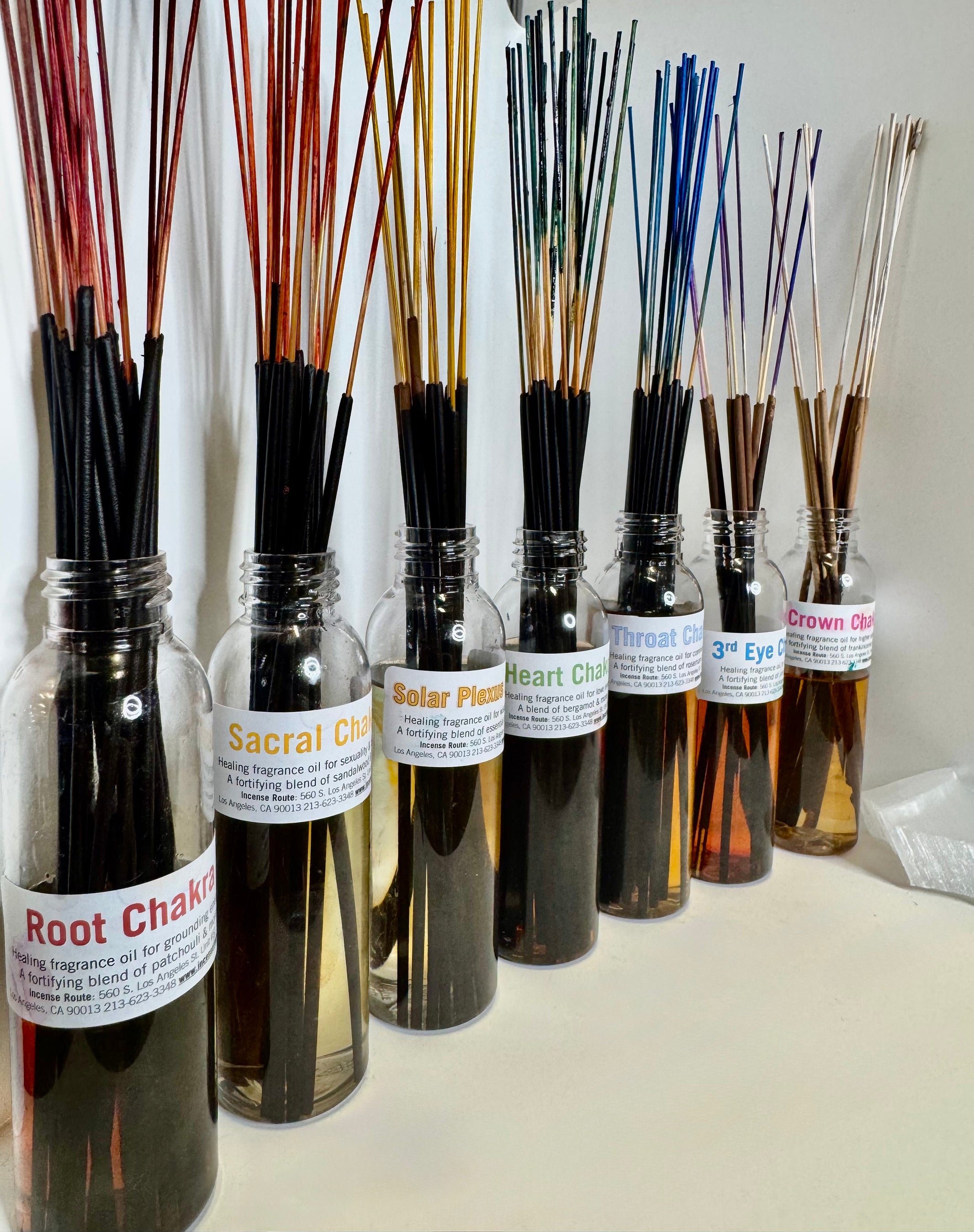 7 Chakra Incense Sticks - Incense Route