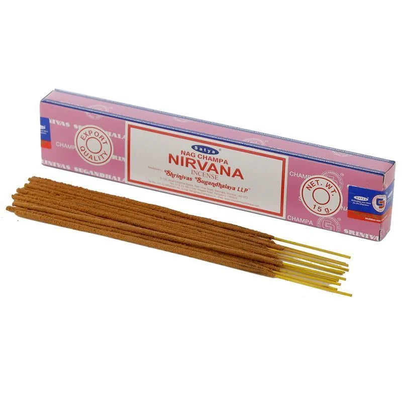 Satyna Nag Champa Nirvana Incense Sticks for Relaxation