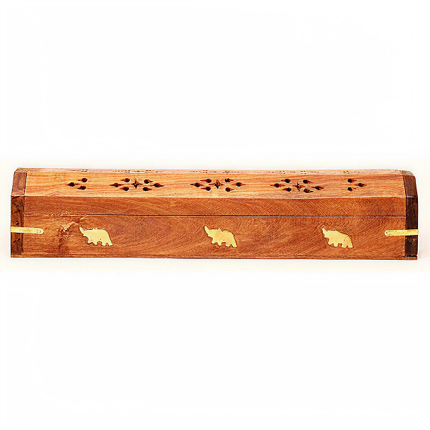 Wooden Incense Coffin Box