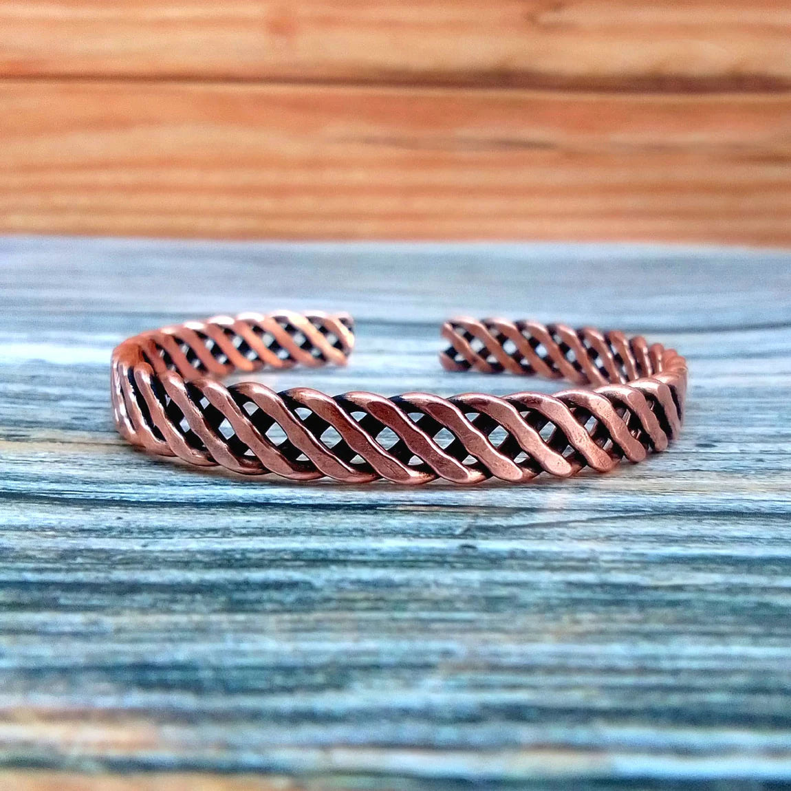 Braided Copper Bracelets