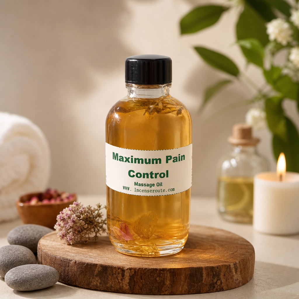 Pain Relieving Massage Oil - Incense Route