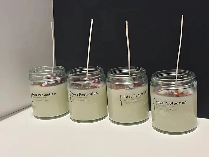 Pure Protection hand made candle