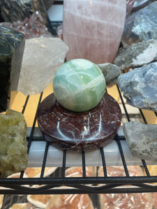 Green Fluorite Sphere (Extra Small)