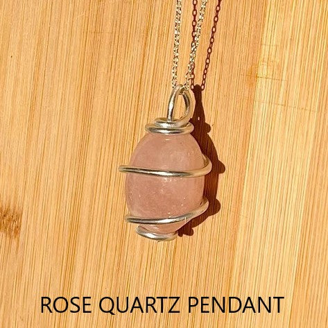 Rose Quartz Pendants