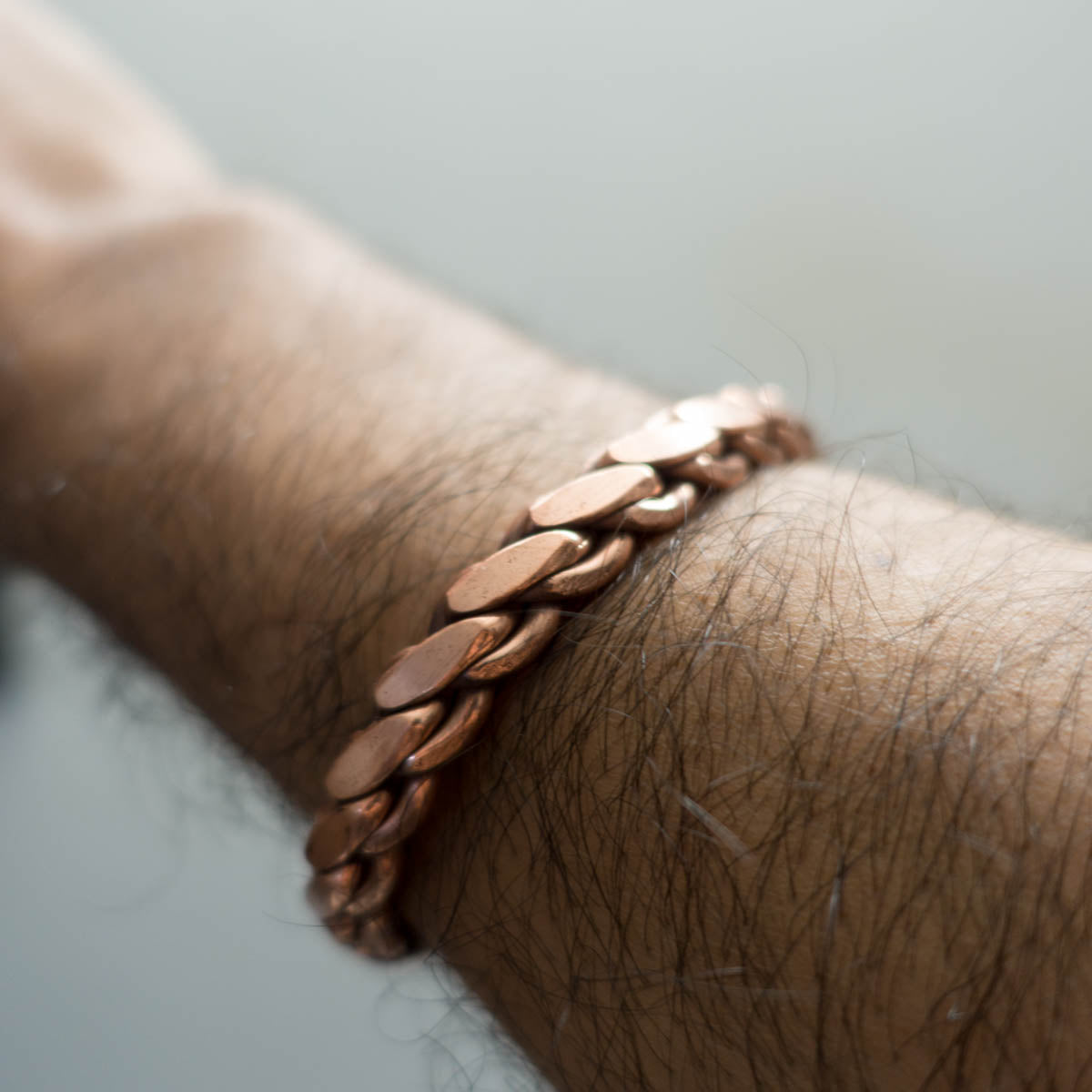 Copper Bracelet (Links Style) - Incense Route