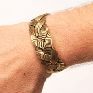 Triple-Metal Bracelets (Copper, Brass & Electrostatic Silver)