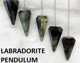 Labradorite Pendulum - Incense Route