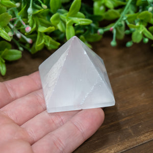 Selenite Pyramid (Small)